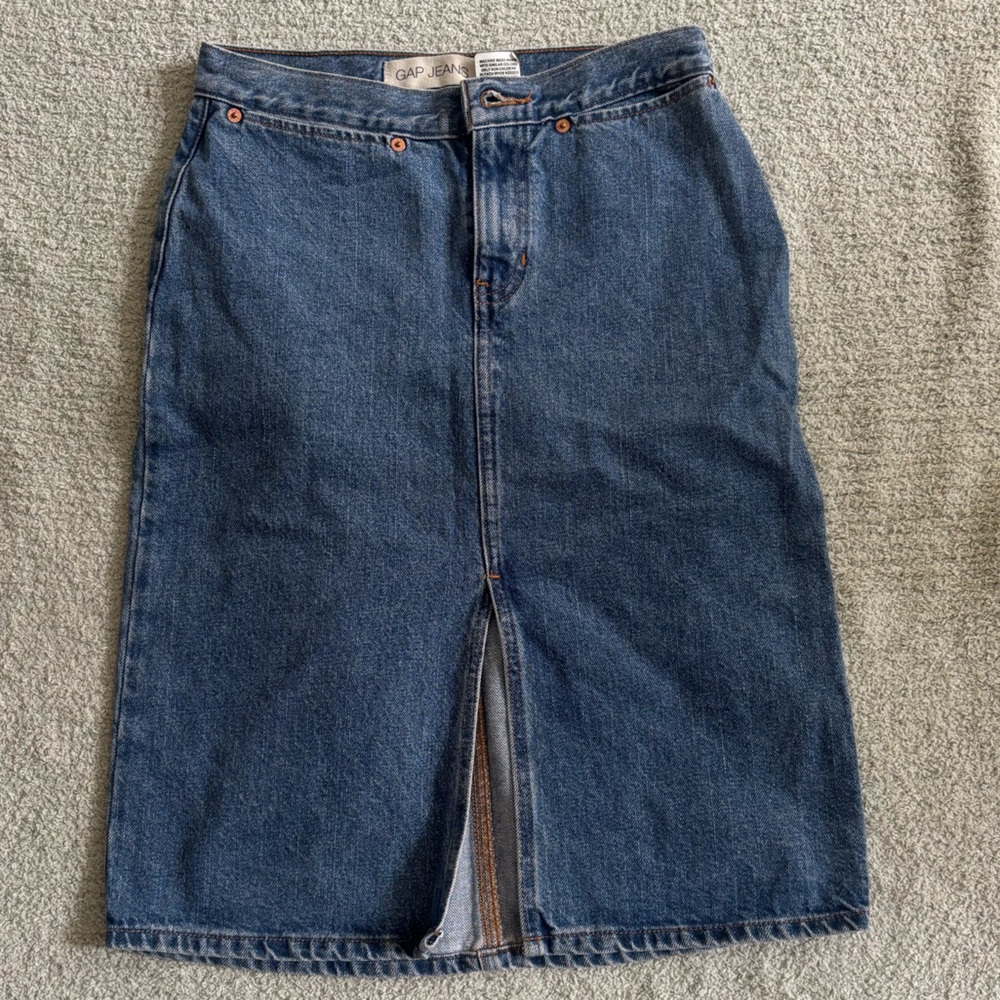 GAP Blue Denim Skirt